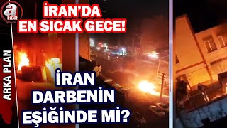 İran'da heykeller devrildi, bayraklar indirildi! İran darbenin eşiğinde mi? | A Haber