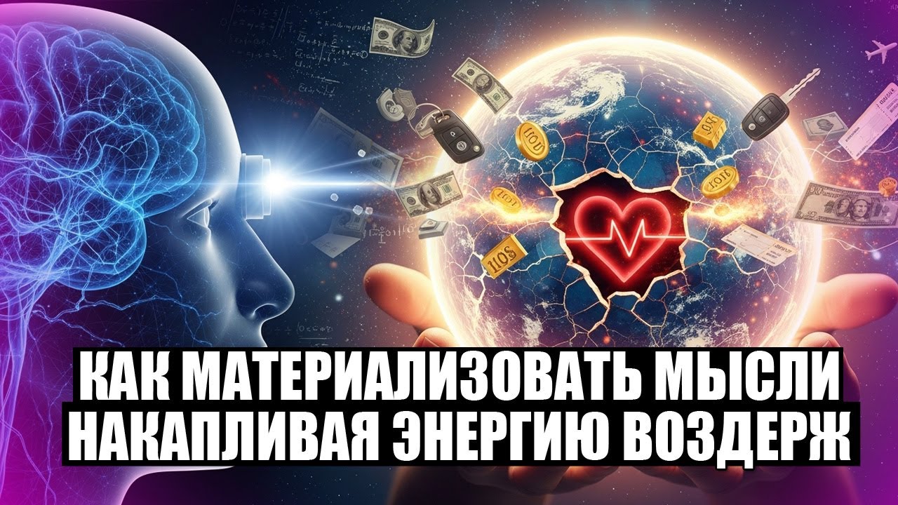 МАТЕРИАЛИЗАЦИЯ МЫСЛЕЙ: КАК НАКОПЛЕННАЯ ЭНЕРГИЯ ИСПОЛНЯЕТ ЖЕЛАНИЯ ✨🌌