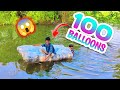 Balloon boat making  balloon experiment  experiment in tamil  unique x  pert