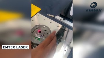 Fiber laser marking Datamatrix | DMC Code  on Mild Steel (MS) - EMTEX