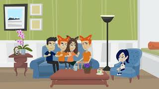 Evil Leo Destorying Living Room