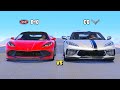 GTA5's Coquette D10 vs Corvette C8 - 9GAG