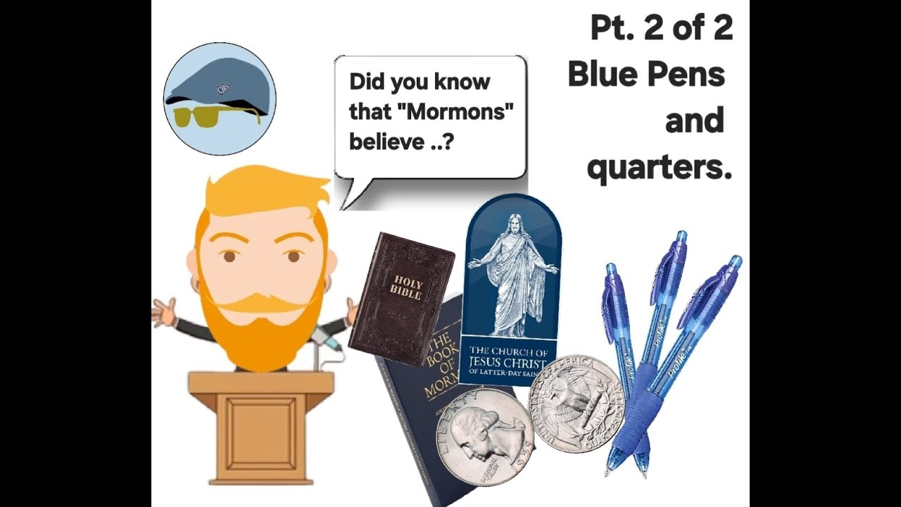 Just tell me what you believe - Pt. 2 of 2. Blue Pens and Quarters