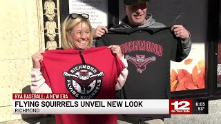 Flying Squirrels unveil new logos, uniforms ahead of CarMax Park opening