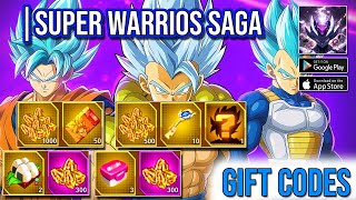 Super Warriors Saga | All 4 Working Gift Codes & Redeem Guide | Active Super Warriors Saga Codes screenshot 1