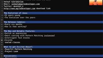 J-Fall Virtual 2020: Venkat Subramaniam - The New Excitement Around the Good Old Java