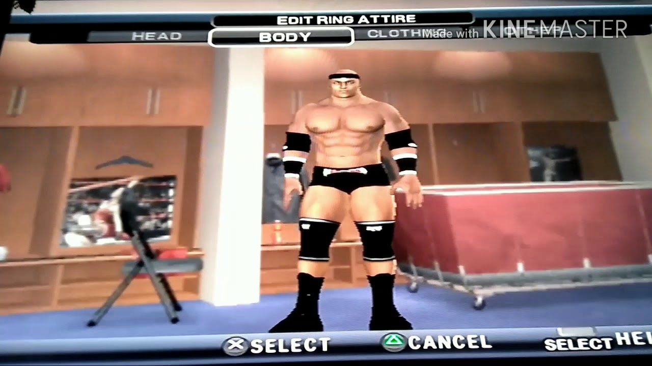 wwe svr2011 PS2 How to create Bobby Lashley return new caw