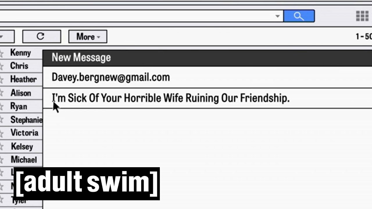 Email | Brad Neely's Harg Nallin' Sclopio Peepio | Adult Swim - YouTube
