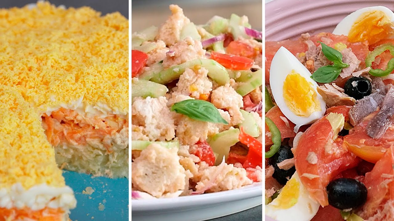 3 ENSALADAS FAMOSAS QUE EMPEZARON SIENDO MUY HUMILDES