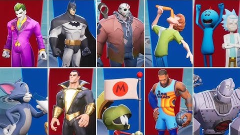 Multiversus - All Characters NEW Unique Win/Lose Animation Outros (4k 60fps) PS5