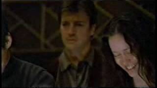 Firefly Nathan Fillion makes fun during shooting