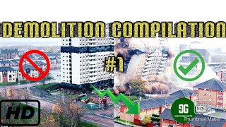 DEMOLITION COMPILATION #1 (implosions & collapse) Net Worth
