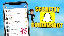 (2019) SECRETLY SCREENSHOT ON SNAPCHAT! | STORIES/SNAPS/CHATS/CODES | WORKS WITH IPHONE X AND ALL! - Durasi: 5.22. 