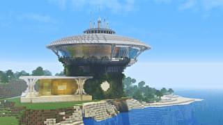 My Minecraft Mega Base Begins with this Museum | Afterlife Ep 11