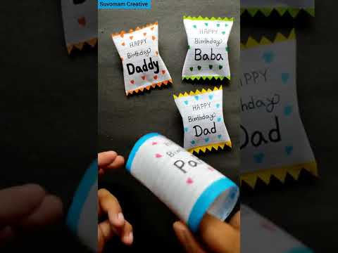 Father Birthday chocolate gift | Happy Birthday Papa! | Happy Birthday Dad! | #father | #Shorts