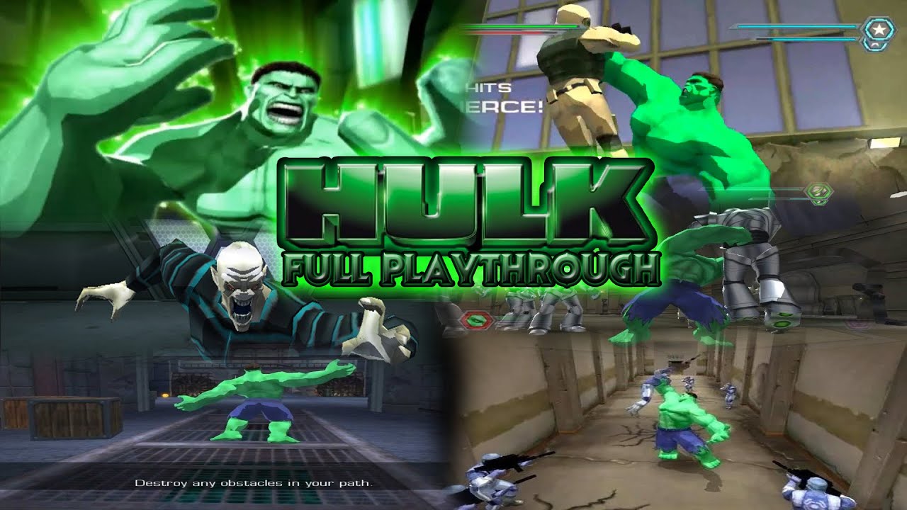 The Hulk (2003) - Full Game Walkthrough