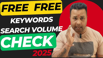 FREE Keyword Search Volume || YouTube Keyword Search Volume