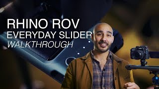 Rhino ROV PRO Everyday Motorised Slider Walkthrough | The Best Slider For Travel Filmmaking?