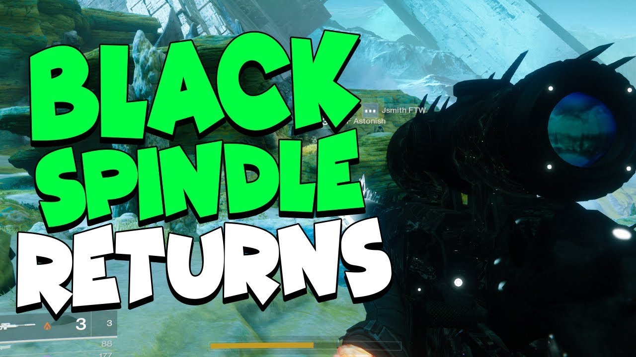 Destiny 2 Black Spindle Returns! Secret Exotic Ship! YouTube