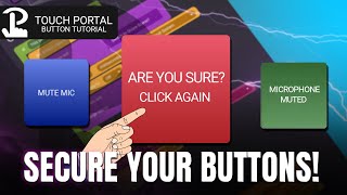 Touch Portal Tutorial - Double Click / Are You Sure Button    (How-To) screenshot 5