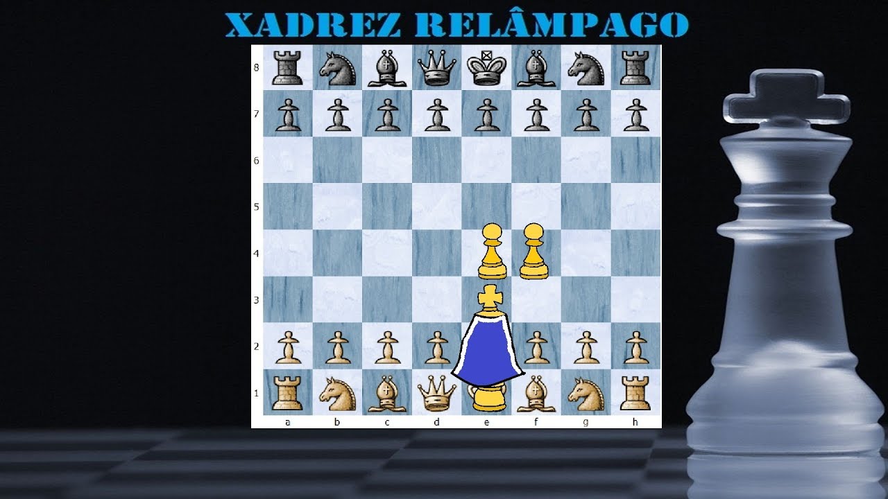 Gambito do Rei Aceito vence em 10 lances #chess #xadrez #game