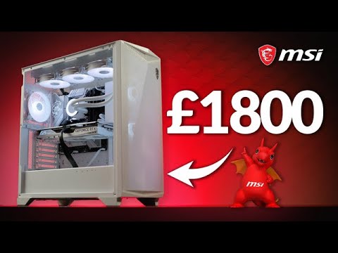 PCケース(自作PC用) 4070ti SUPER all white build I built a completely white, compact, and extremely powerful