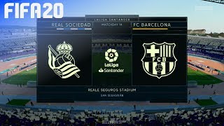 FIFA 20 - Real Sociedad vs. FC Barcelona @ Estadio Anoeta