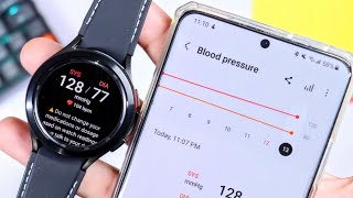 Synchronize ECG BP Data With Samsung Health On Galaxy Watch 4 screenshot 2