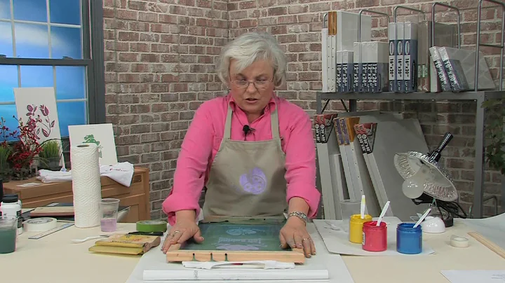 How To Begin Screen Printing a Shirt With Tonya Hill