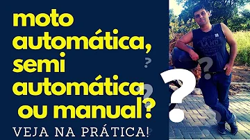 O que é transmissão automática na moto?