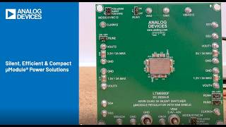 Silent, Efficient and Compact μModule Power Solutions