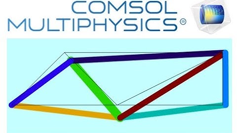 Computing axial stresses in a truss using Comsol Multiphysics (truss interface)