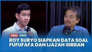 Roy Suryo Siapkan Data soal Fufufafa hingga Keabsahan Ijazah Gibran