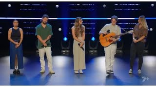 Amy, Dylan, Kiani, Bethany & Jake | Always remember us this way | Australian idol 2024 chorus line