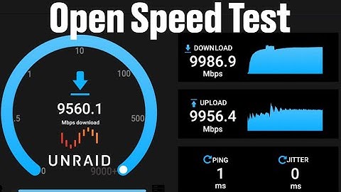 Host your own Speed Test Server Container with Docker on Unraid
