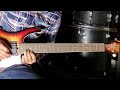 Playing a Synth Part Transposed Onto Guitar (From one of my tunes)