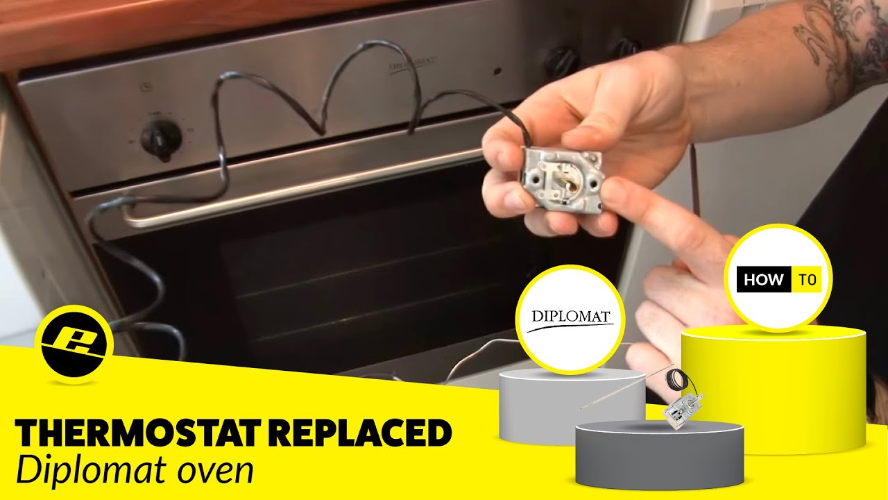 How to Replace the Oven Thermostat in a Diplomat Cooker 