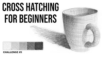 Cross Hatching for Beginners - Art Challenge #9