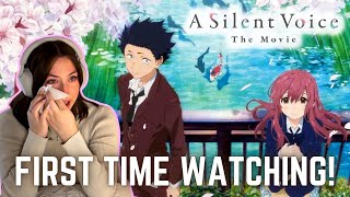 I CAN'T STOP CRYING! | 'A Silent Voice' Reaction  FIRST TIME WATCHING