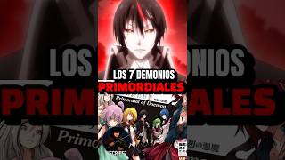 los 7 demonios PRIMORDIALES de Tensei Shitara Slime Datta Ken