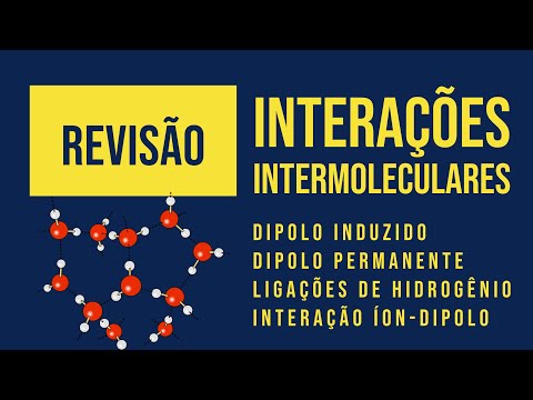 Vídeo: Que tipo de ligações intermoleculares existem entre as moléculas de água?