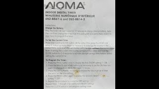 NOMA 052-8814-2 (01) PDF MANUAL