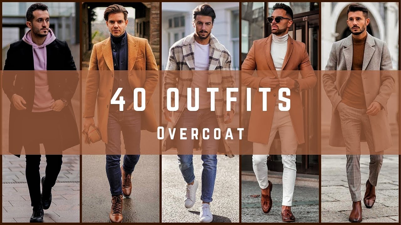 40 Overcoat / Trench Coat Outfit Ideas for Men | Winter 2023 - YouTube