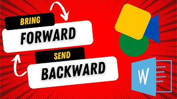 Bring Forward and Send Backward in MS Word