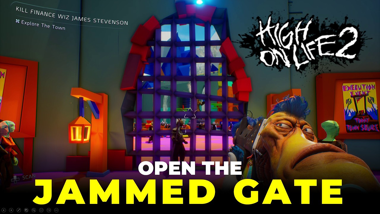 How to Open the Jammed Gate | High on Life 2