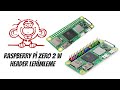 Raspberry Pi Zero 2 W Header Lehimleme (Soldering)