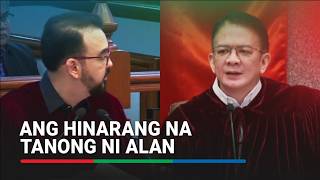 ICYMI: Why Chiz Escudero stopped Alan Peter Cayetano from asking this question | ABS-CBN News