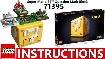 How to Build LEGO 71395 | Super Mario 64™ Question Mark Block | Super Mario | LEGO Instructions