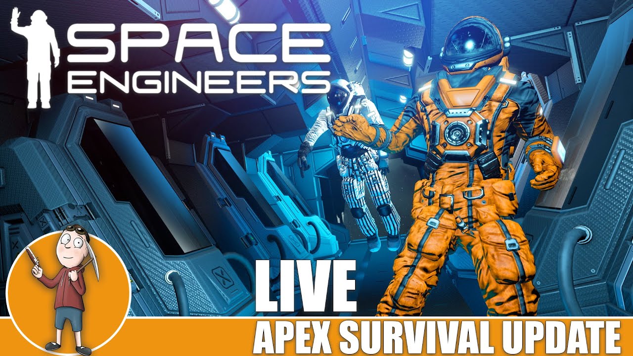 APEX SURVIVAL UPDATE! Space Engineers with Harsh NEW Survival Mode ...