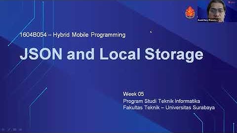 HMP week 5 - Framework7+Cordova - Web Service and JSON